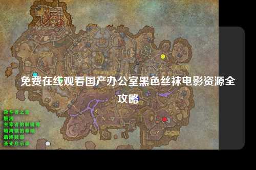 免费在线观看国产办公室黑色丝袜电影资源全攻略