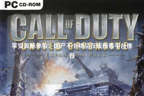 享受流畅体验：国产不卡精品在线观看平台推荐